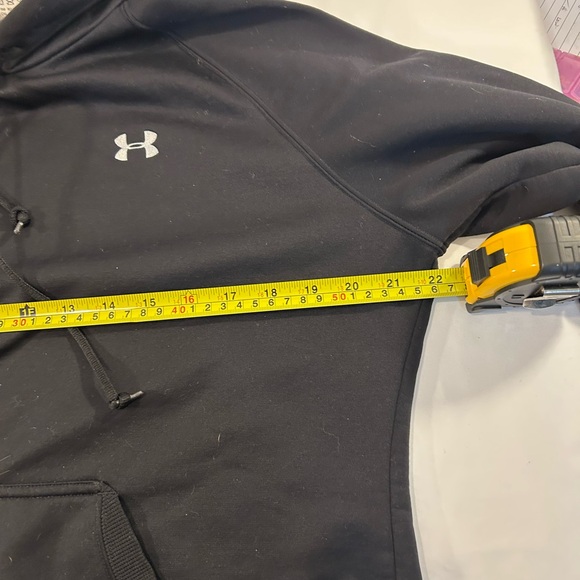 Under Armour Black Fleece Hoodie - Picture 4 of 5